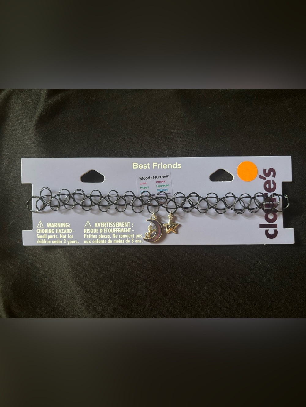 1 piece bff tattoo choker